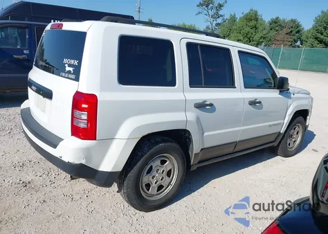 2017 Jeep Patriot Sport Fwd z USA, uszkodzony, nr VIN 1C4NJPBA5HD211457